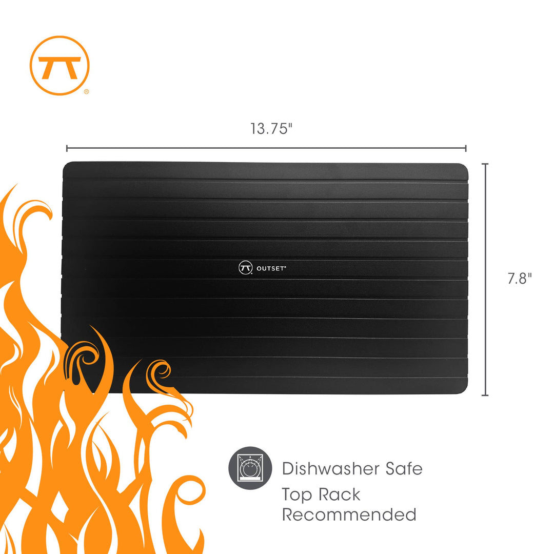 Outset Meat Defrosting Tray, Aluminum Rapid Thawing Tray