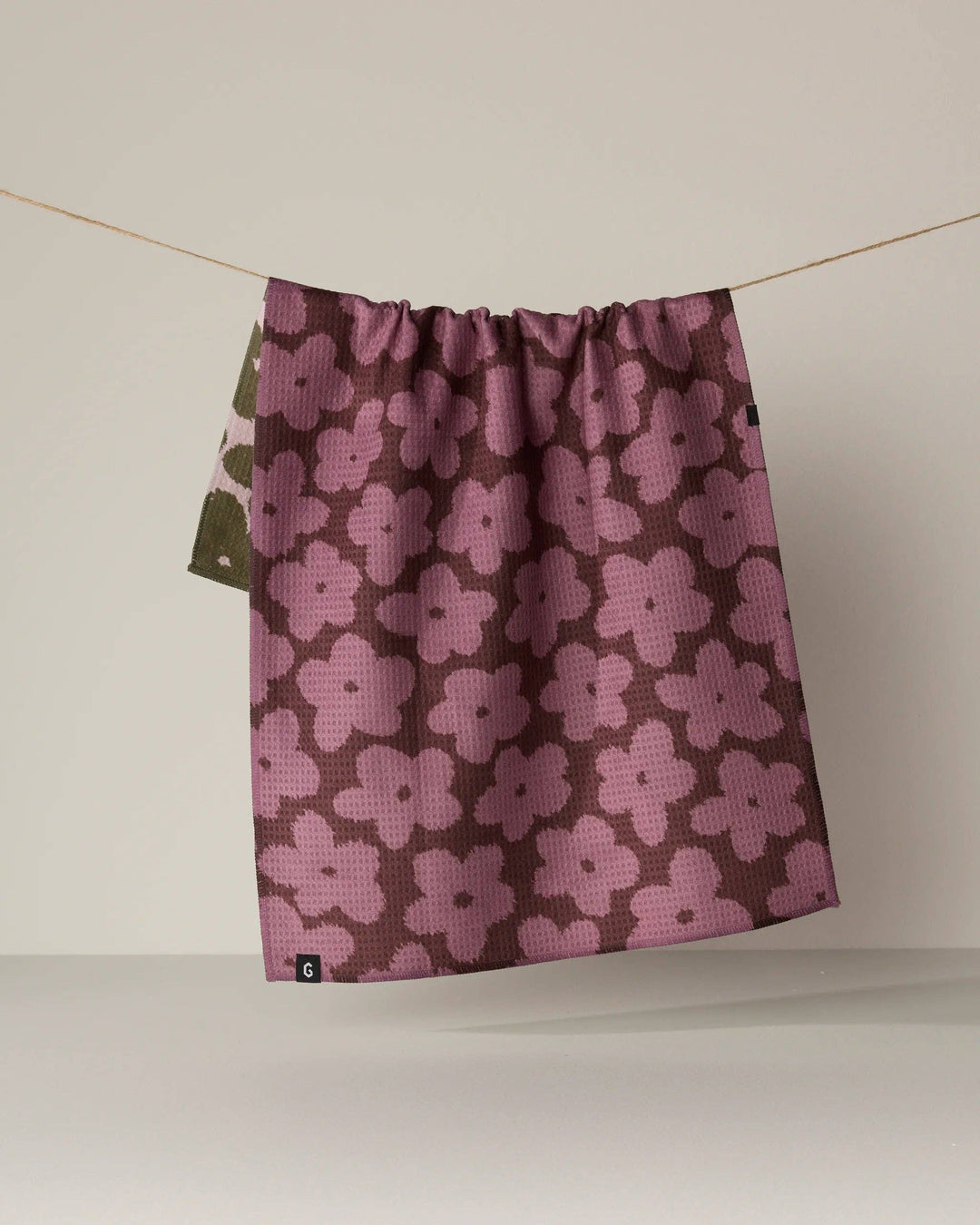 Fuzzy Floral Luxe Kitchen Towel