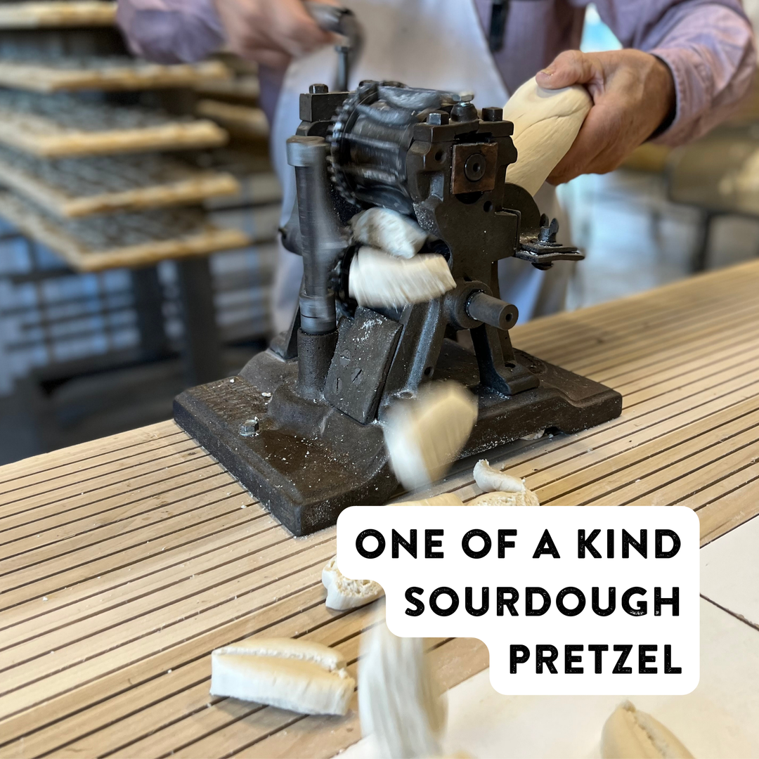 Handmade Sourdough Pretzels, Salted, 8oz Bag
