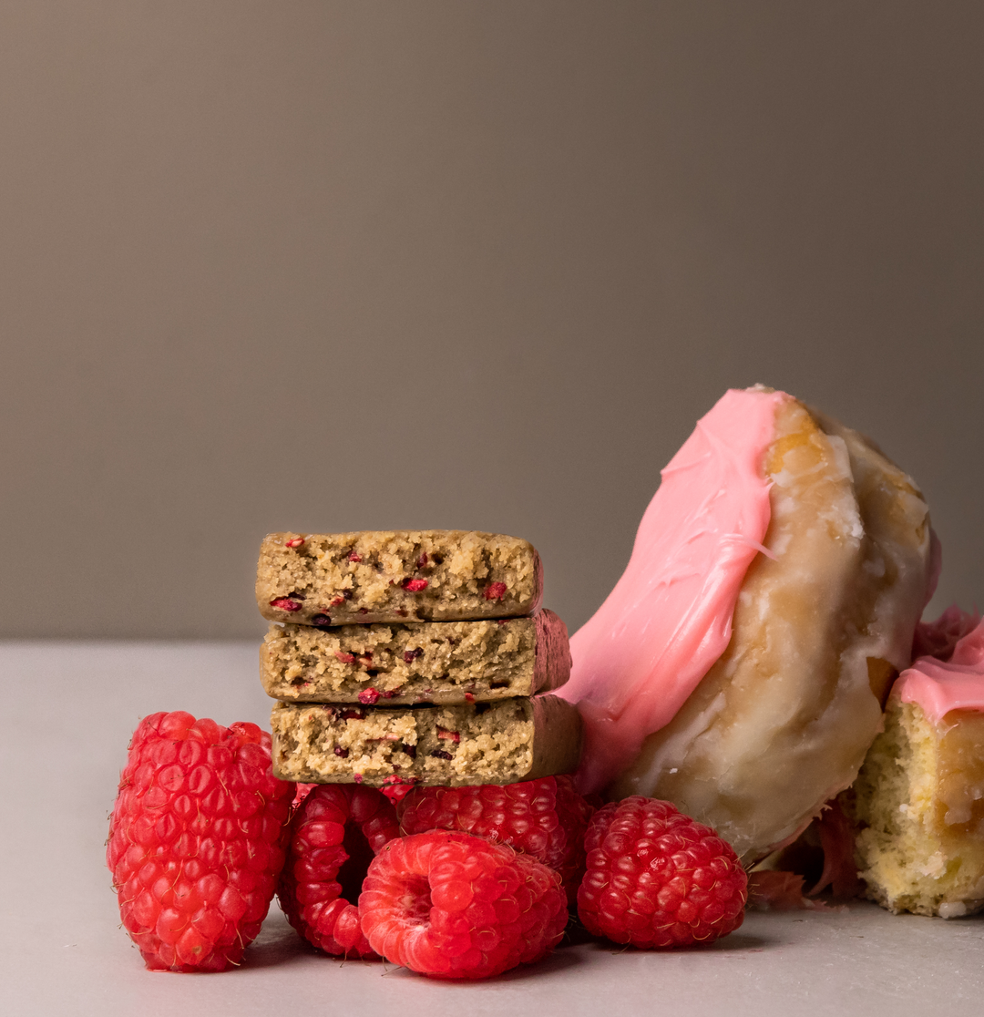 The Raspberry Donut Protein Bar