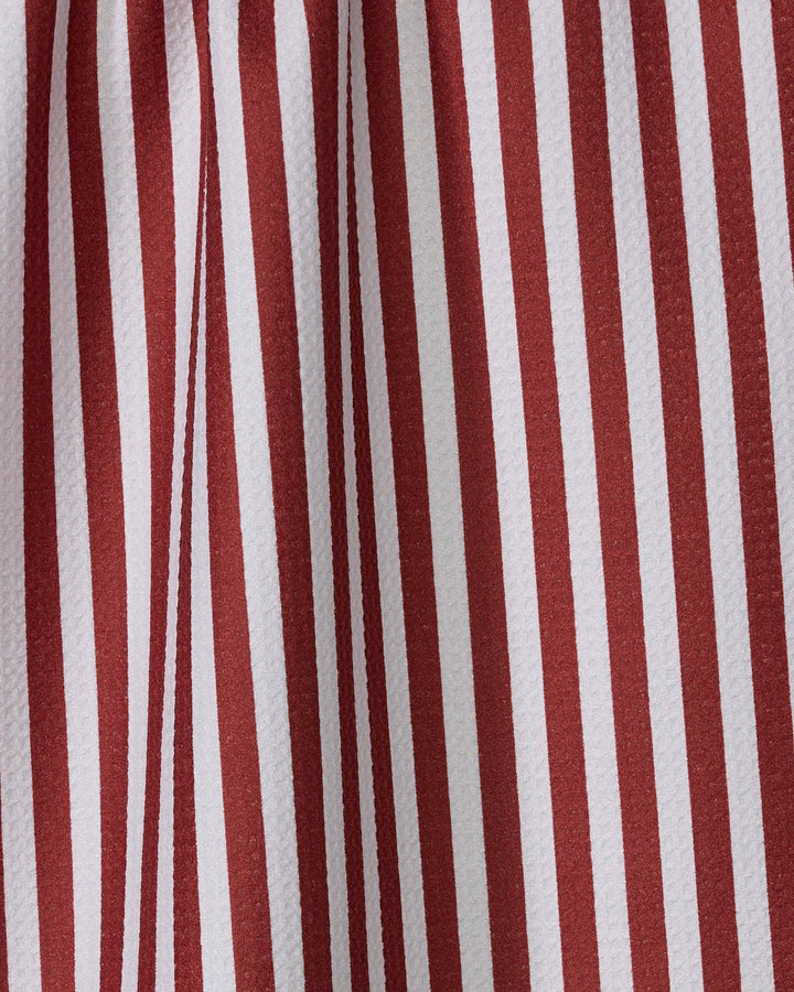Ribbon Red Kitchen Tea Towel