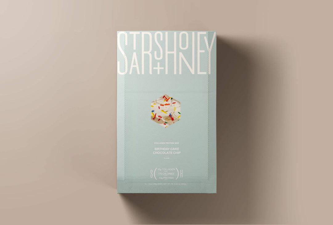 Birthday Cake Chocolate Chip Protein Bar