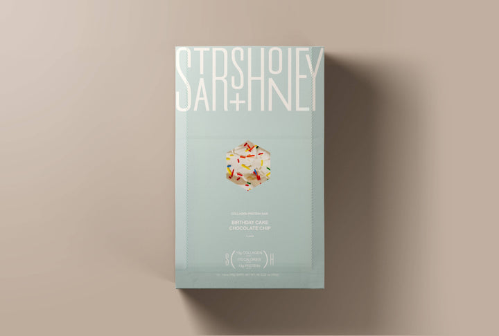 Birthday Cake Chocolate Chip Protein Bar