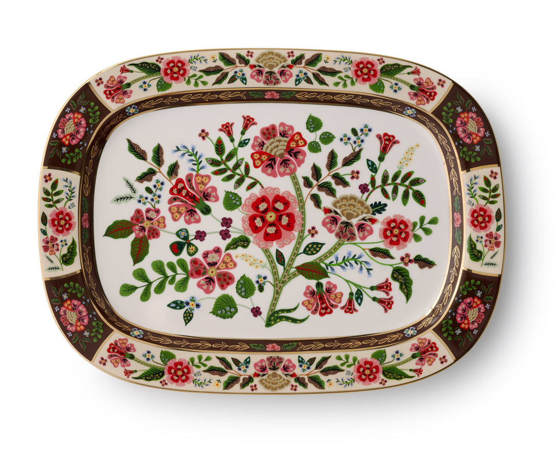 Rifle Paper Co. Gracie Large Porcelain Serving Platter
