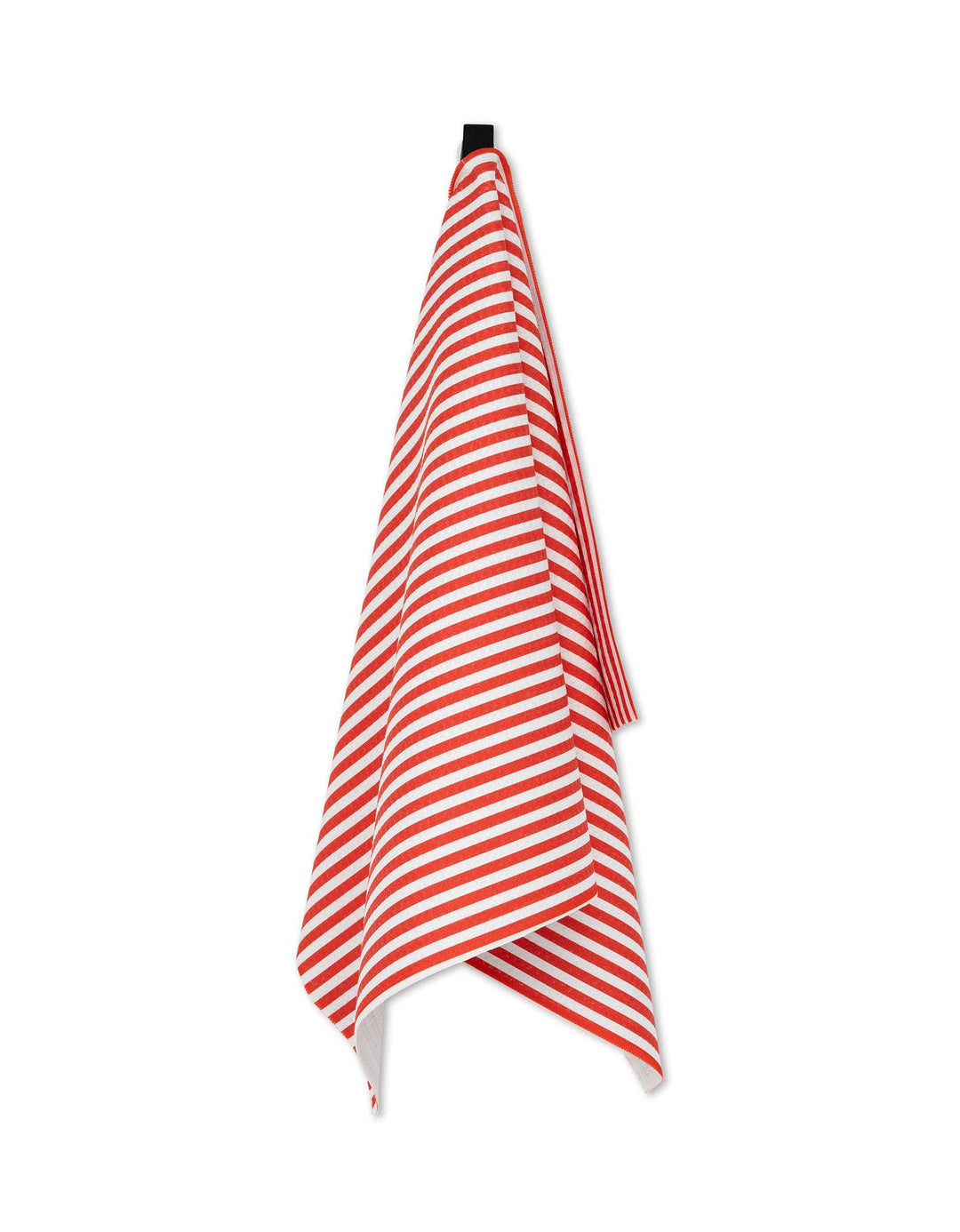 Summer Stripe Red Kitchen Tea Towel