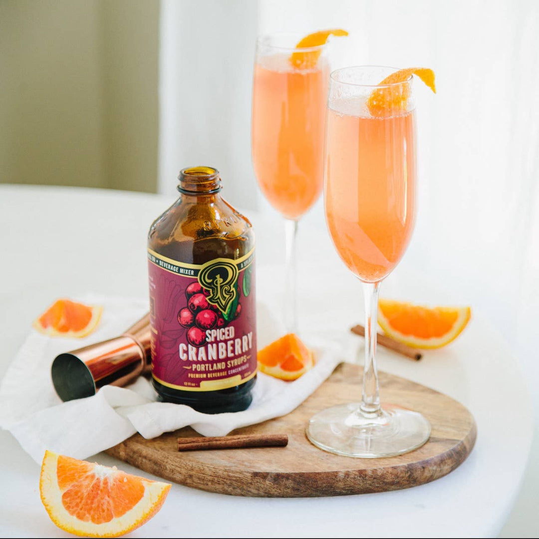 Spiced Cranberry Cocktail/Mocktail Syrup 750ml