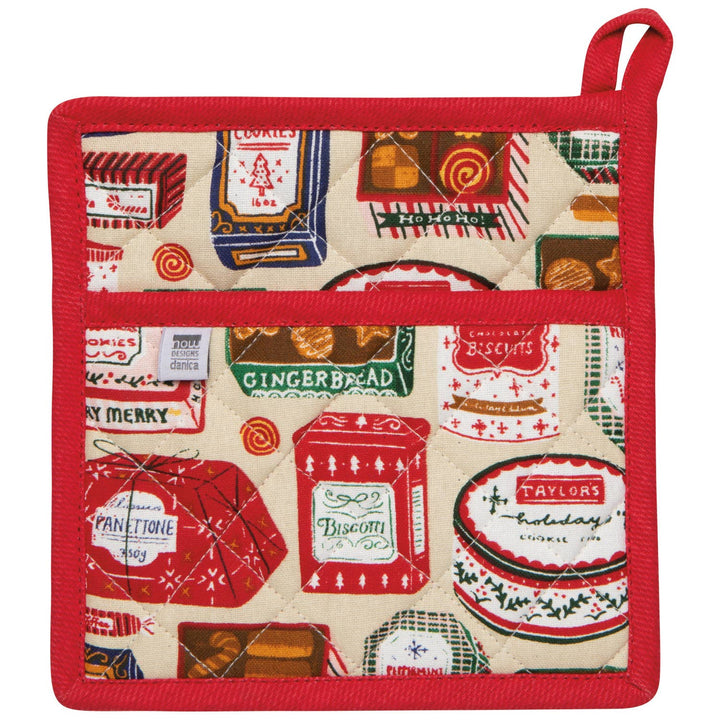 Sugar & Spice Christmas Spruce Pocket Potholder