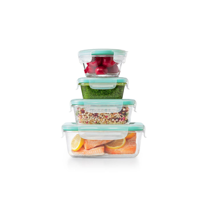 12 Piece Smart Seal Glass Container Set