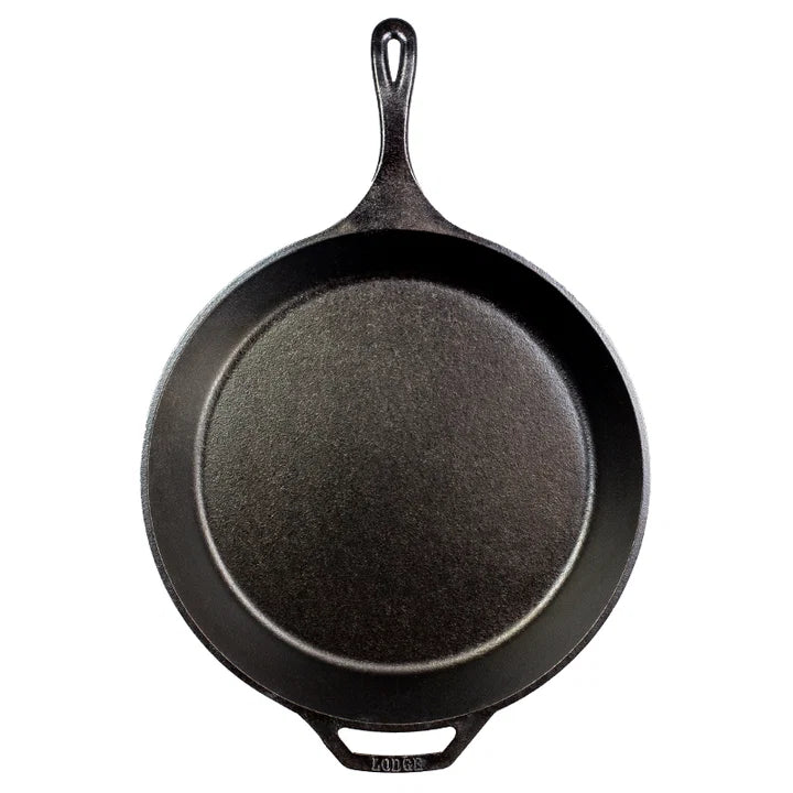 15" Seasoned Cast Iron Skillet