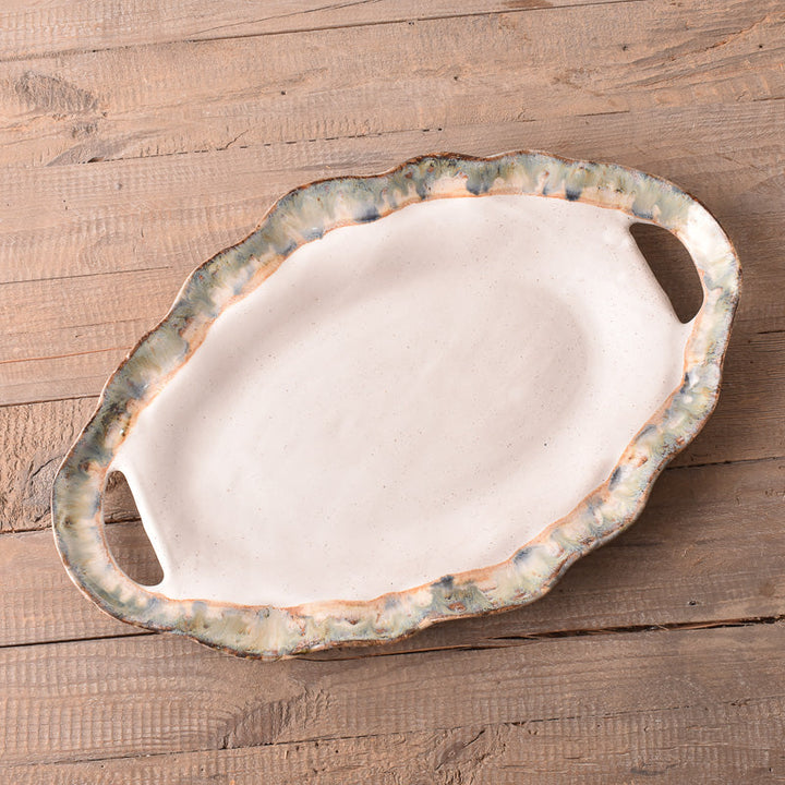 Etta B Pottery Cafe Tray