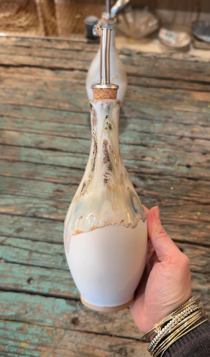 Etta B Pottery Oil Bottle