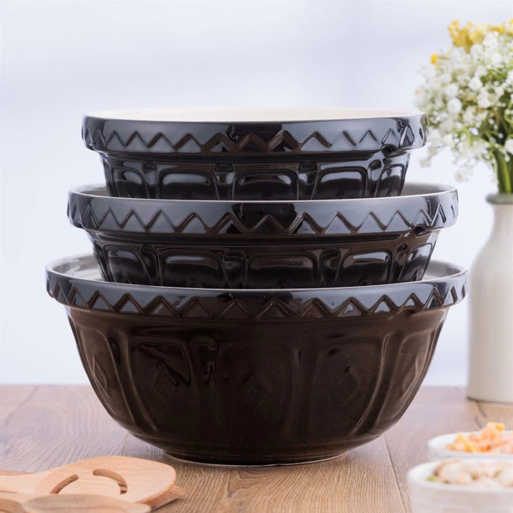 Mason Cash Black Mixing Bowl Collection