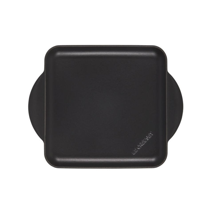 Le Creuset Square Griddle - Licorice/Matte Black