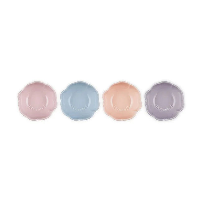 Set of 4 Petal Mini Bowls