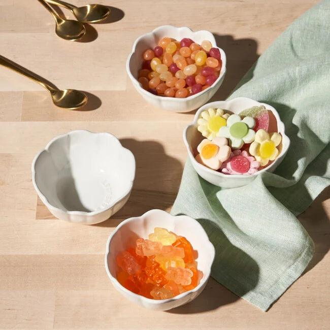 Set of 4 Petal Mini Bowls
