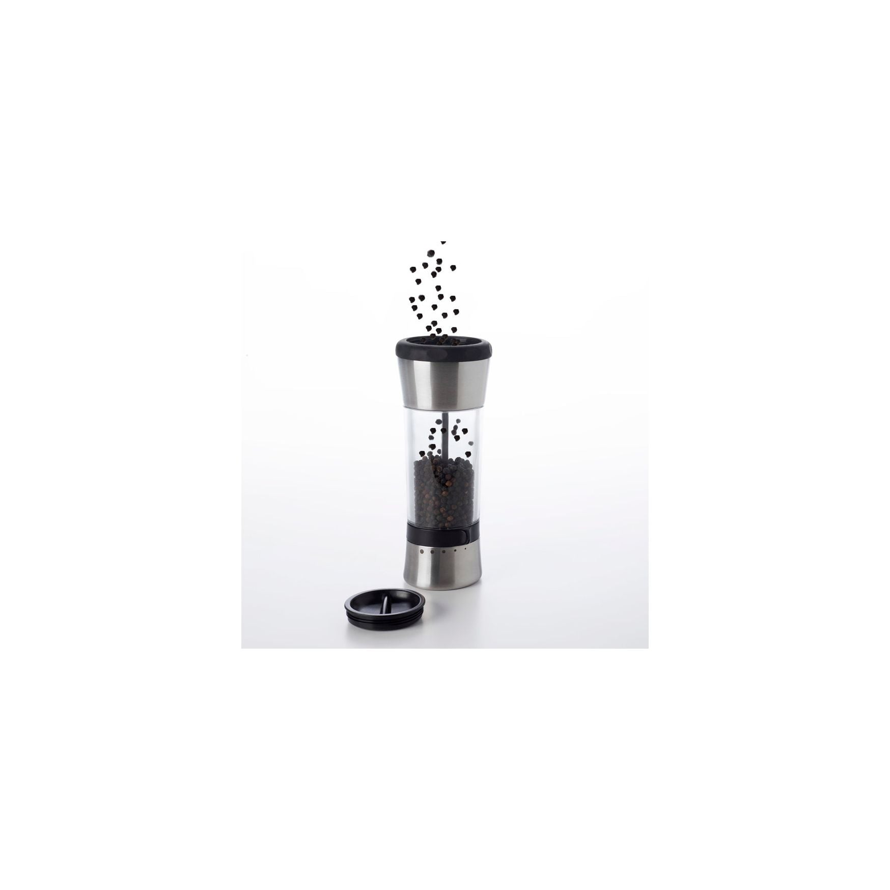 OXO Sleek Mess-Free Salt & Pepper Grinder Set – The Cook's Nook
