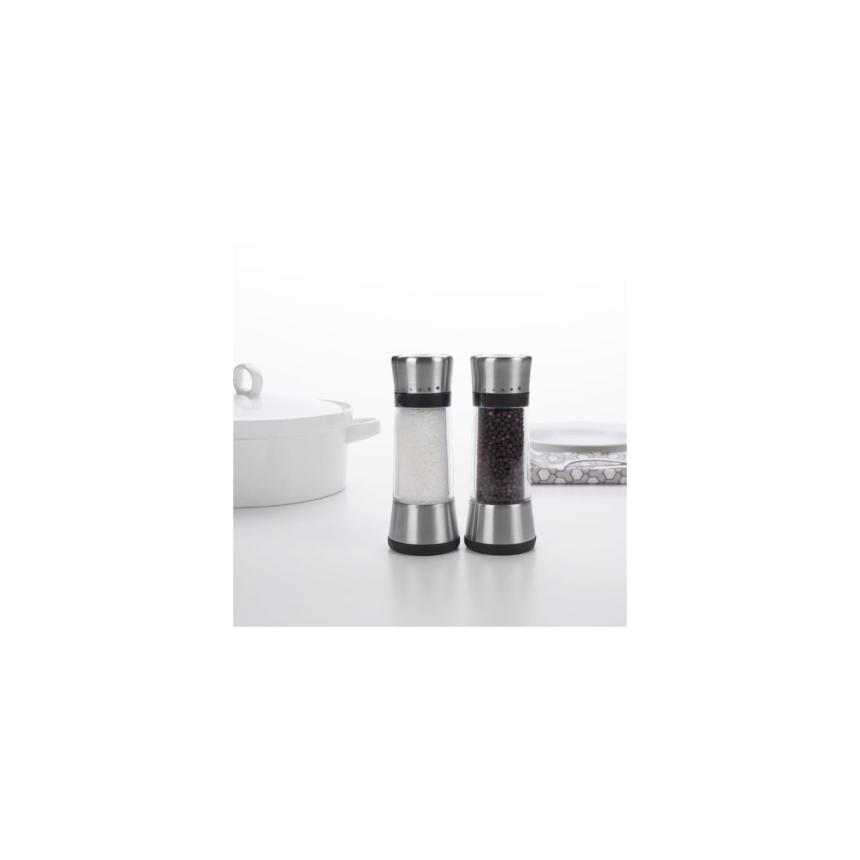 Oxo Sleek Salt＆Pepper Mill Amazon.com: OXO Good Grips Sleek Adjustable Salt and Pepper