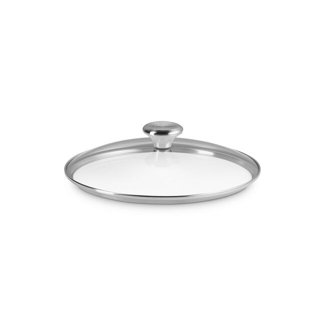 Glass Lid with Stainless Steel Knob