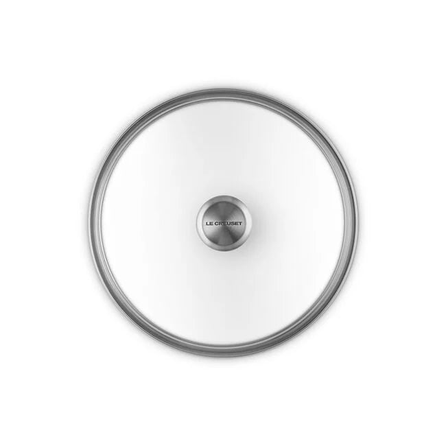Glass Lid with Stainless Steel Knob