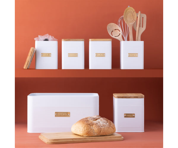 Otto Square White Bread Storage