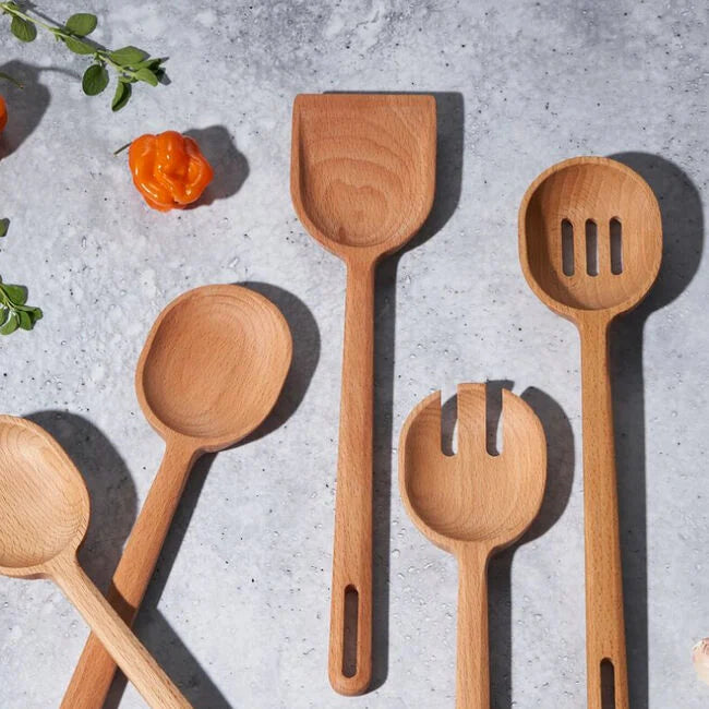 Le Creuset Signature Wood Scraper Spoon