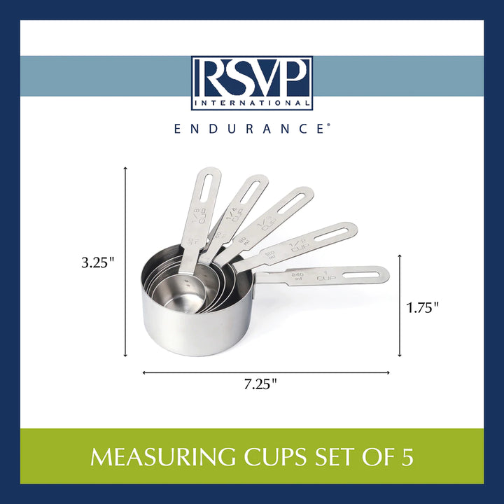 RSVP 5-Piece Measuring Cup Set