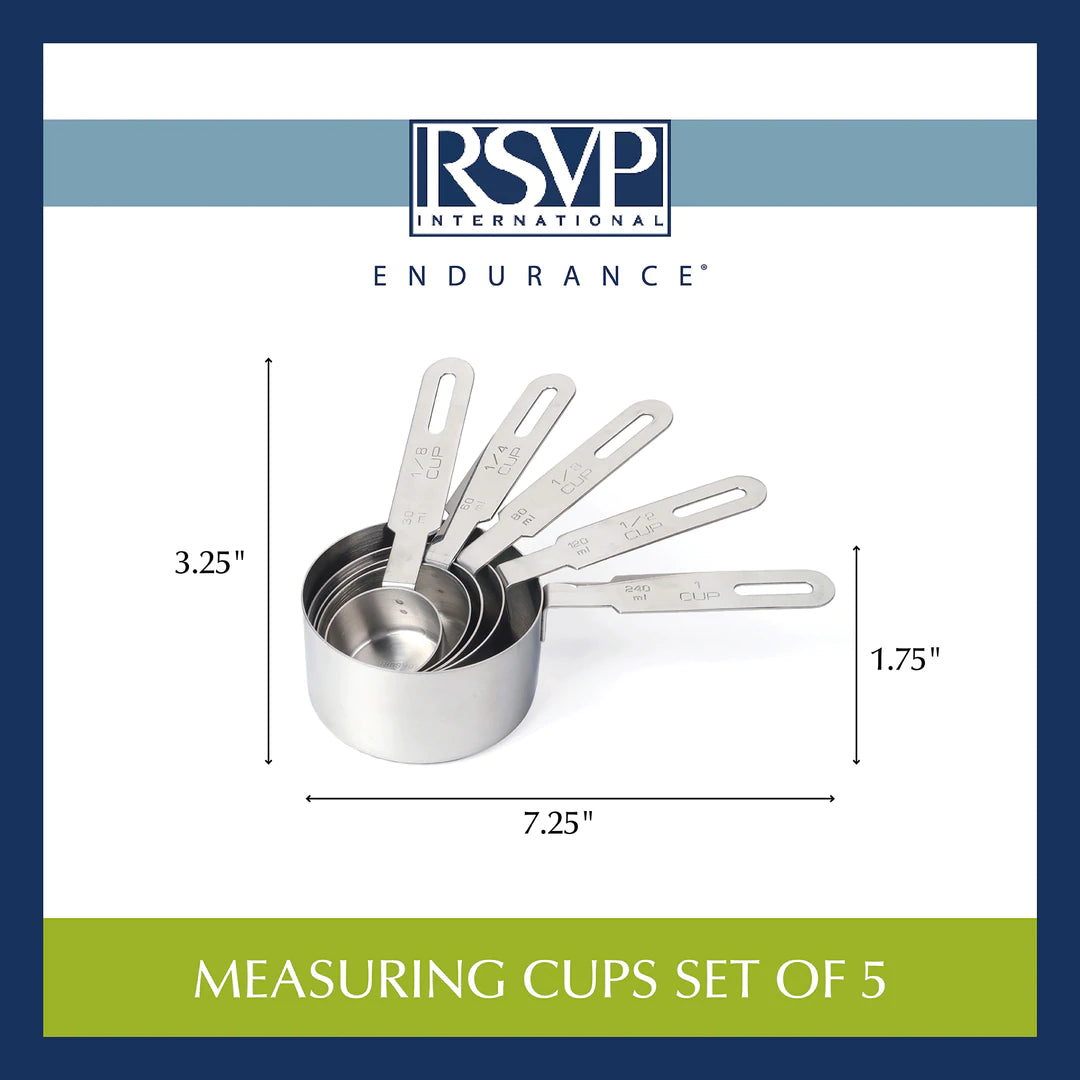 Measuring Cups, Stainless Steel Spoons, Baking Gifts, Wildflower