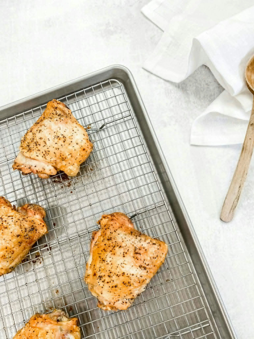 Half sheet baking rack hotsell