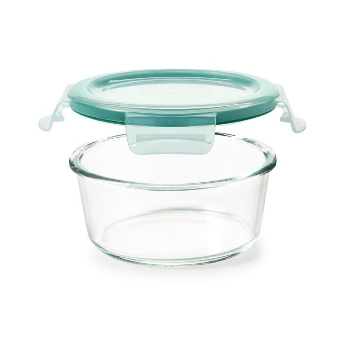 OXO 7 Cup Smart Seal Glass Round Container