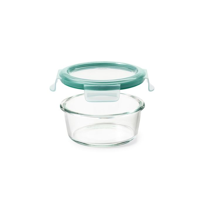 2 Cup Smart Seal Glass Round Container