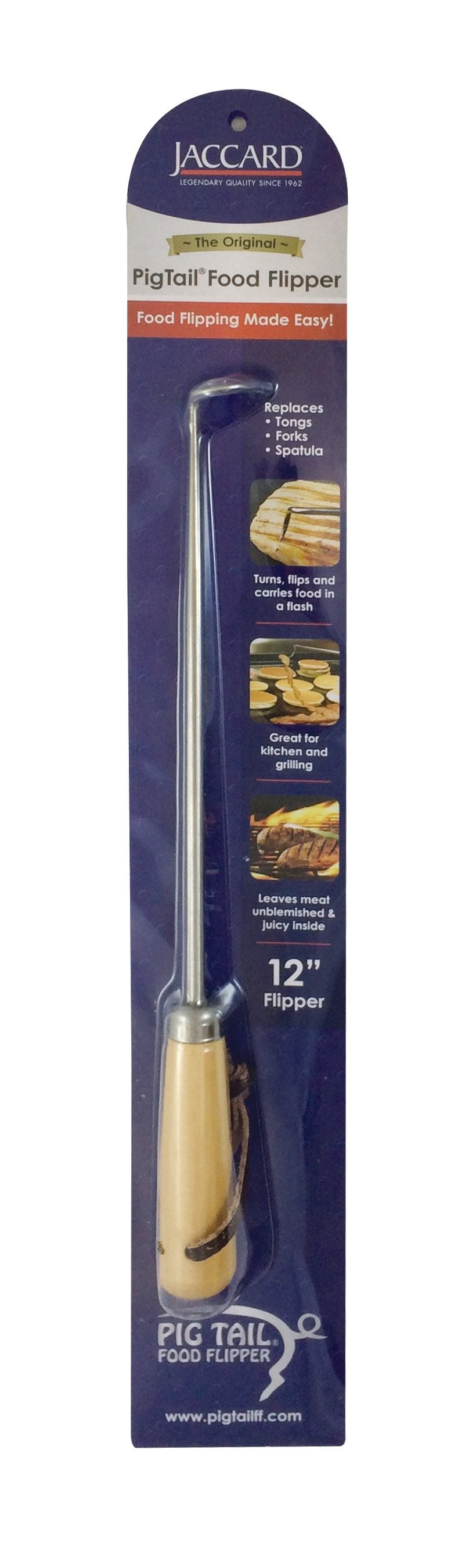 Pig Tail Food Flipper Kit - 16in. Long Shaft