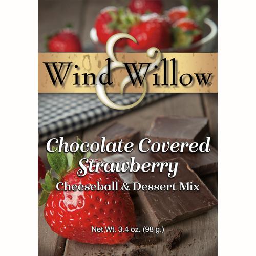 Wind & Willow Chocolate Covered Strawberry Cheeseball & Dessert Mix