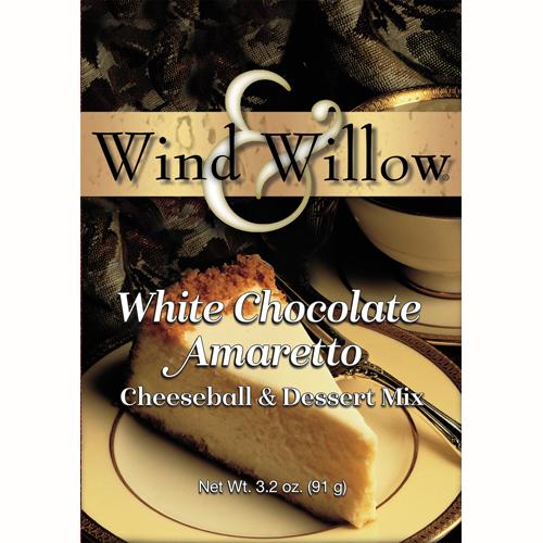 Wind & Willow White Chocolate Amaretto Cheeseball & Dessert Mix