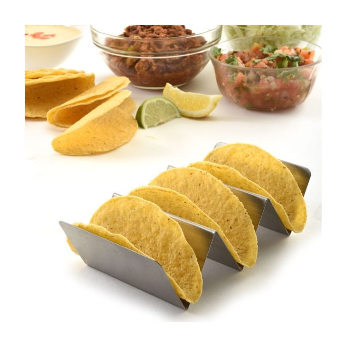 Norpro Stainless Steel Taco Rack (Set of 2)