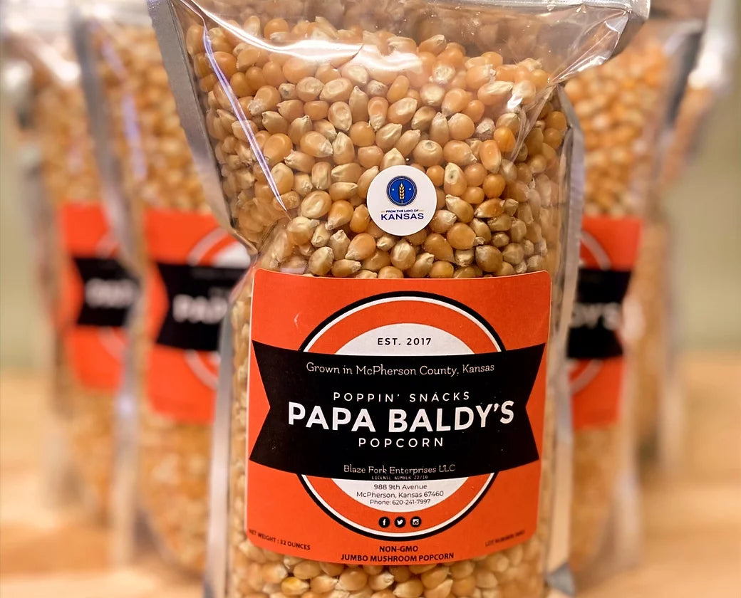 Papa Baldy's Popcorn