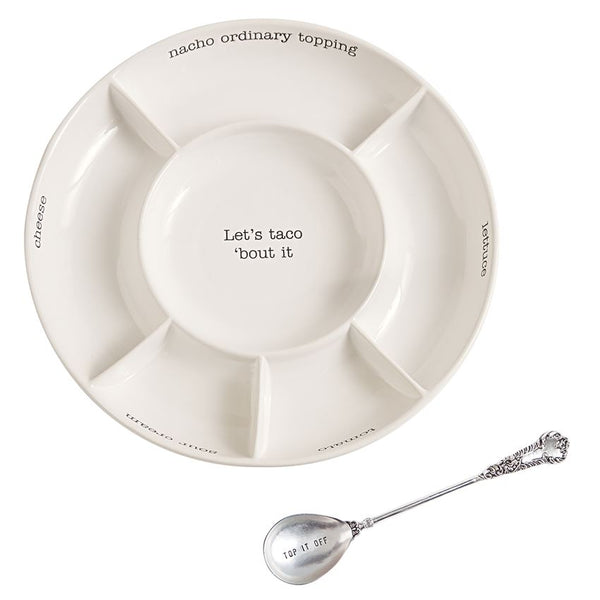 Mud Pie Serve It Up - Set di ciotola e grattugia per Mud Pie Serve It Up - Set di ciotola e grattugia per