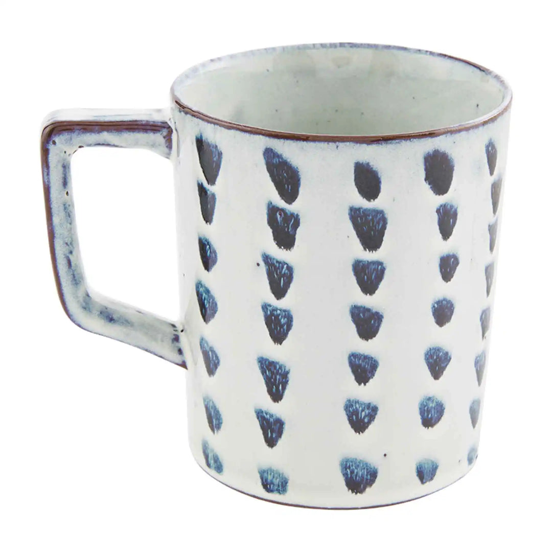Blackish Blue Reactive Glaze Mug