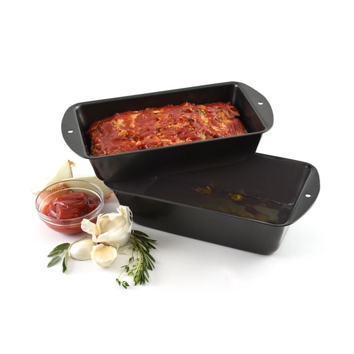 Norpro Non-Stick Meat Loaf/Bread Pan Set