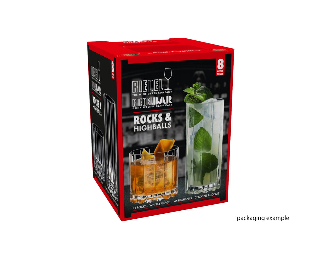 Riedel Rocks & Highball 8-Piece Set