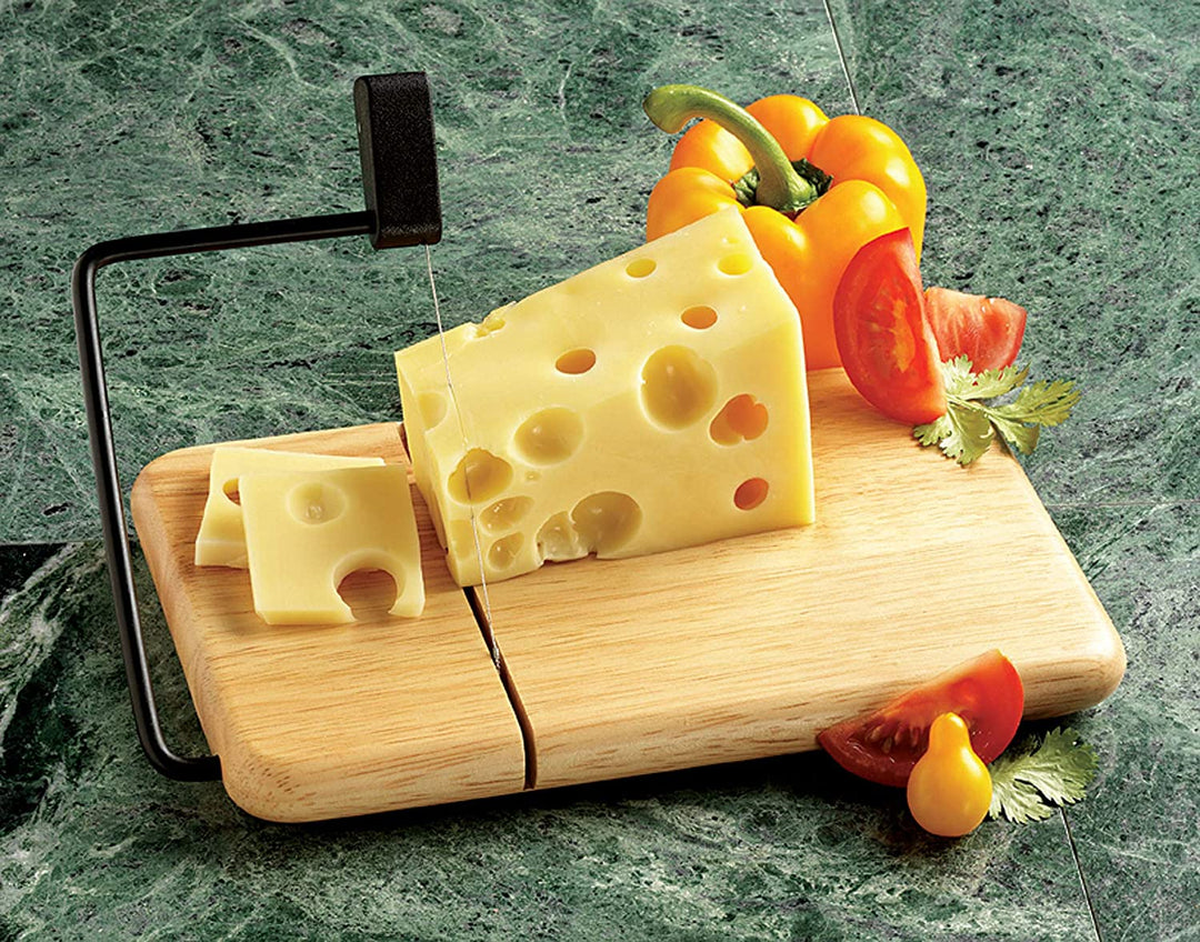 PRODYNE Thick Beechwood Cheese Slicer