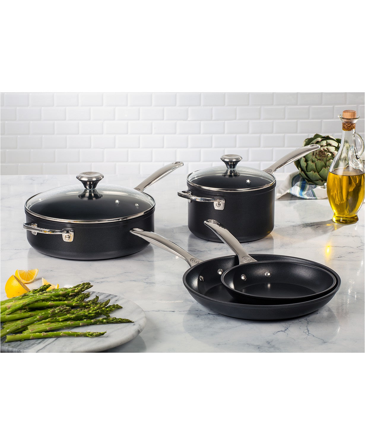 Le Creuset Toughened Non-Stick PRO 6-Piece Cookware Set – The