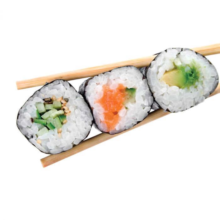 Helen's Asian Kitchen Bamboo Sushi Mat and Paddle
