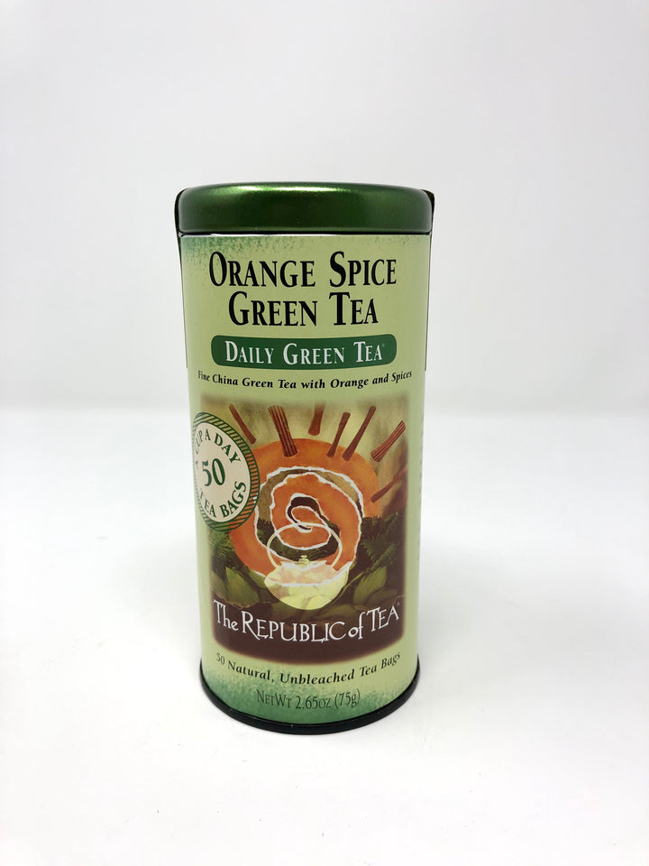 Orange Spice Green Tea Bags