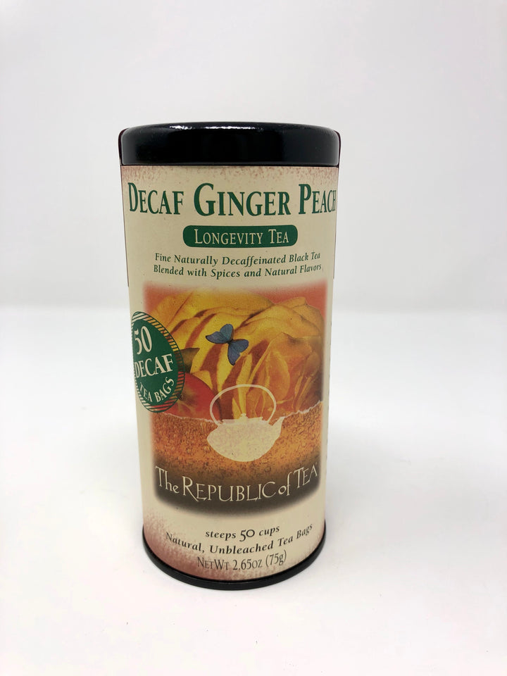 Decaf Ginger Peach Tea Bags