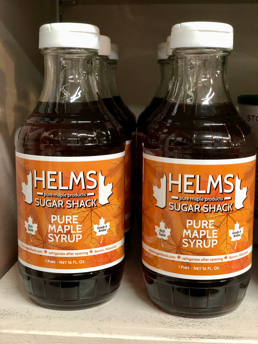 Helm's Sugar Shack Pure Maple Syrup: Grade A