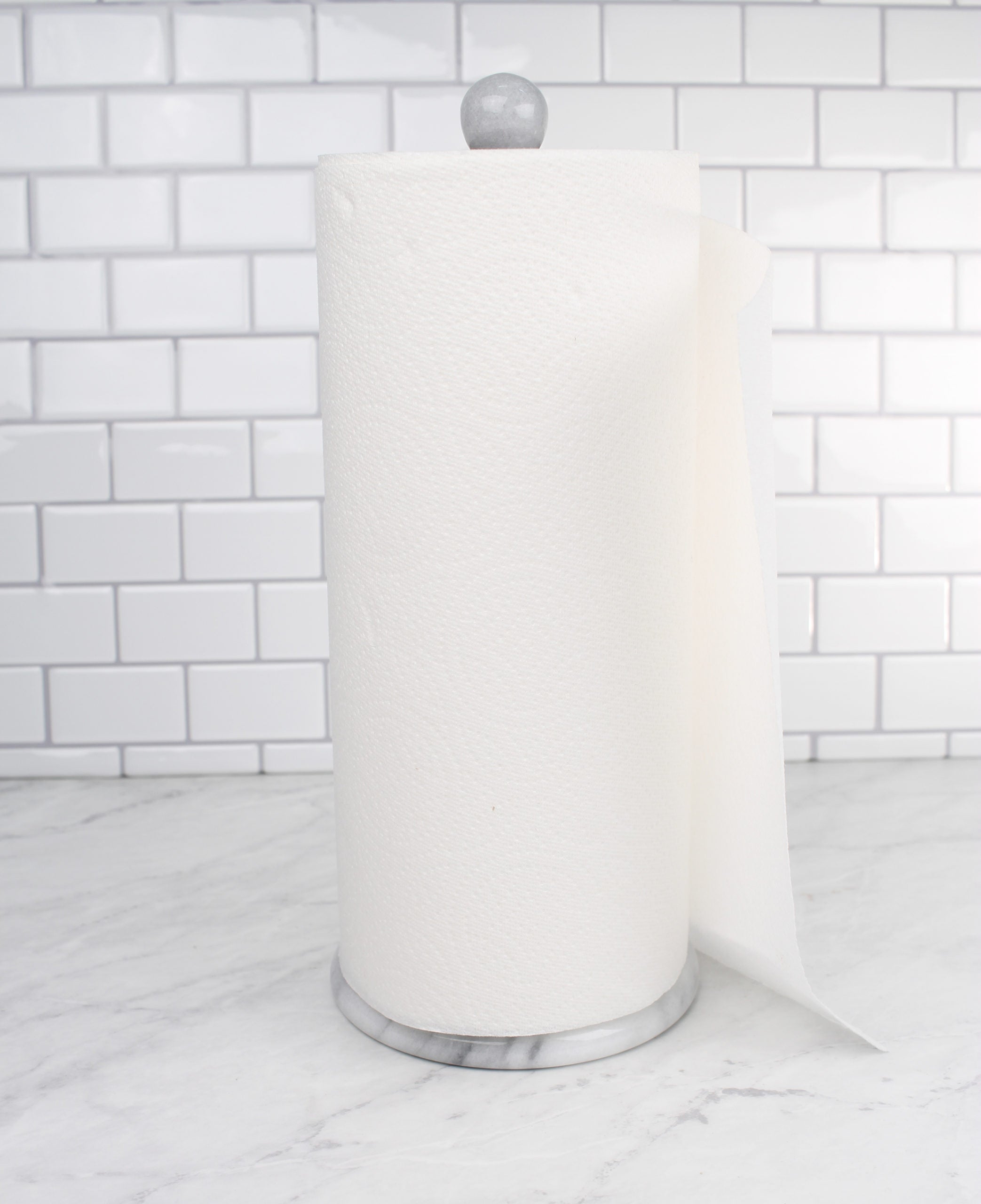 French kitchen marble outlet paper towel holder