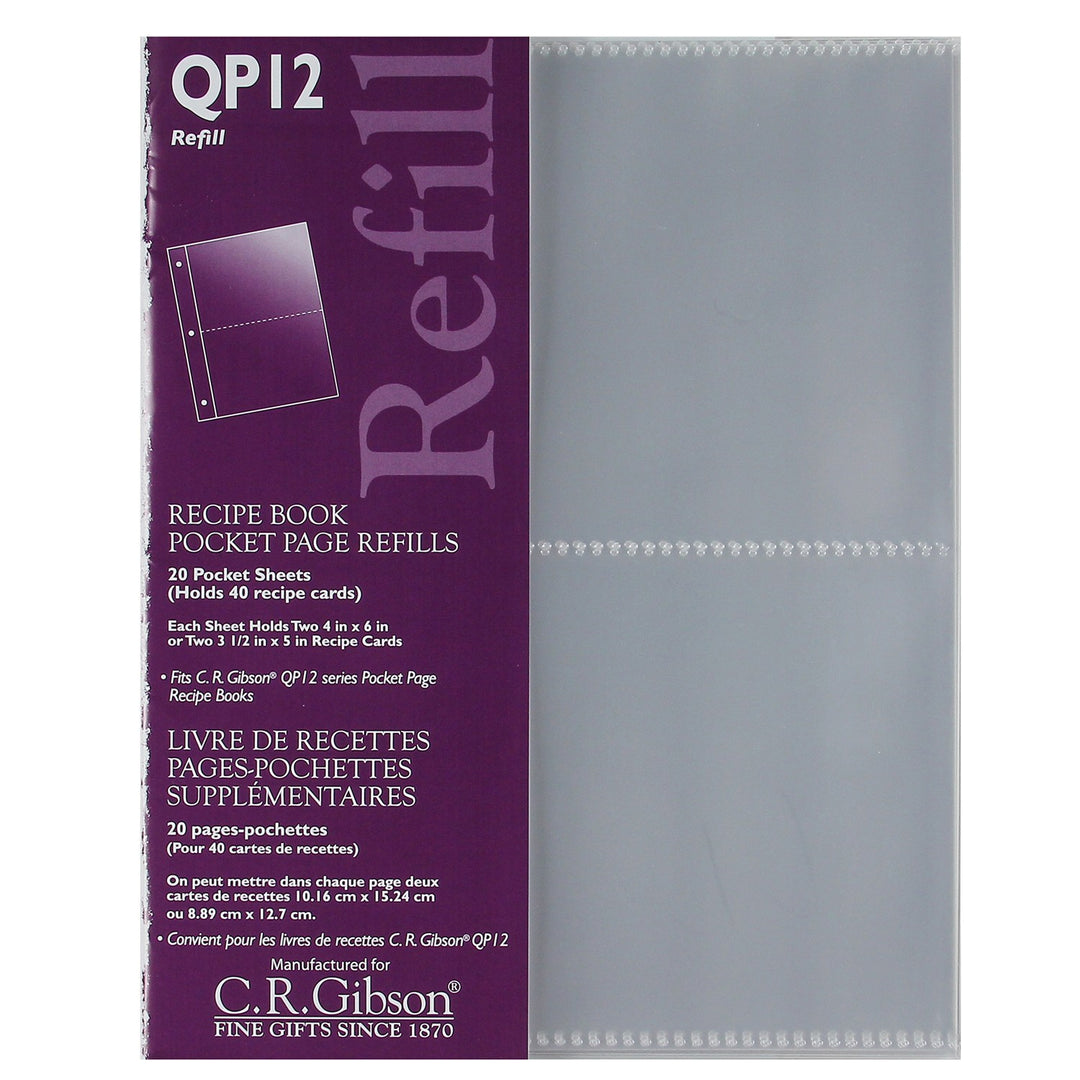 CR Gibson QP12 Pocket Page Refill
