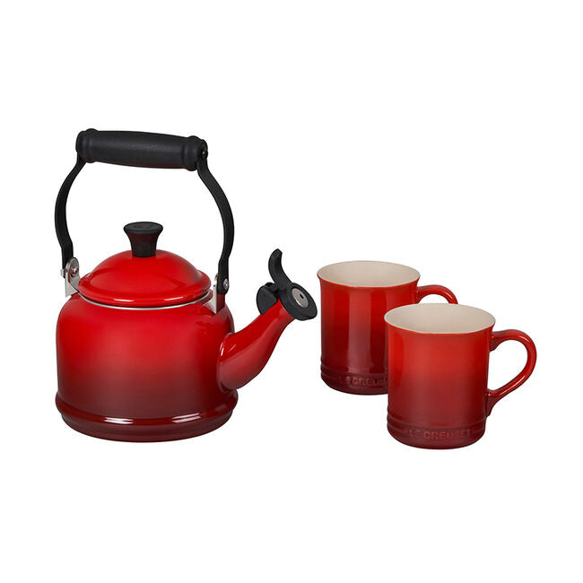 Le Creuset Demi Kettle and Stoneware Mug - Thumbnail 5