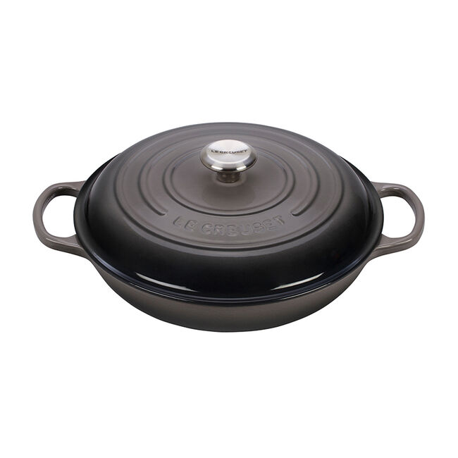 Le Creuset Shallow Round Dutch Oven in White
