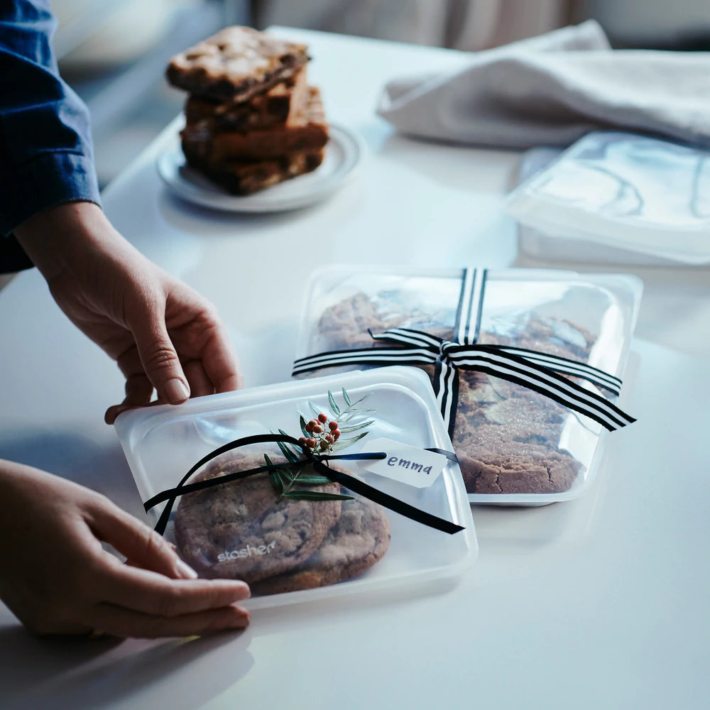 Stasher Reusable Silicone Sandwich Bag – The Cook's Nook